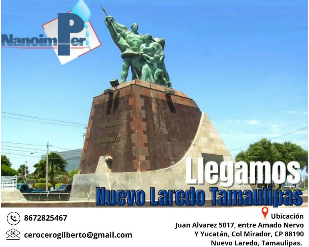 Material Nanoimper con información de distribuidor en Nuevo Laredo Tamaulipas